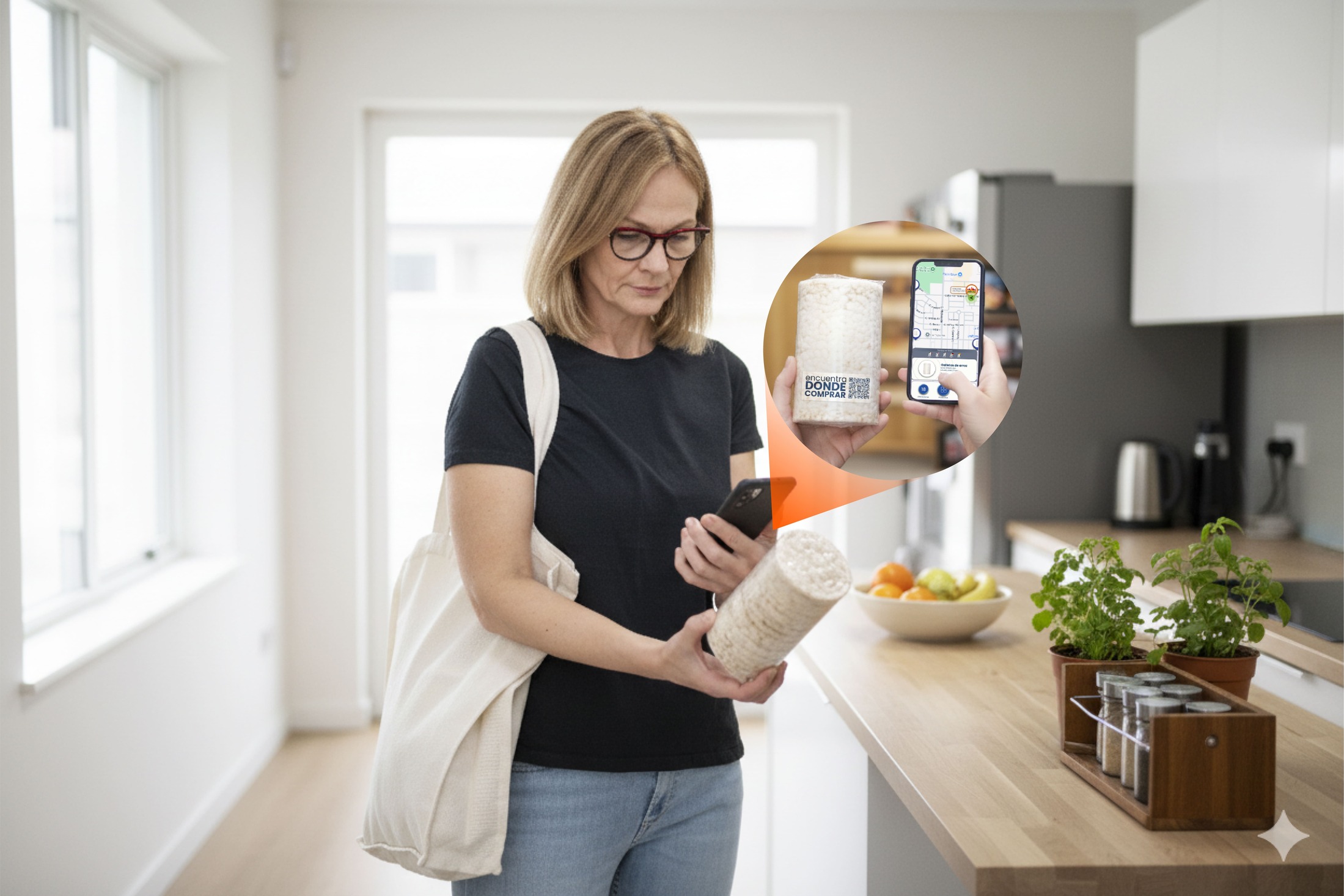 QR Code en smartphone